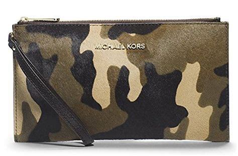 michael kors bedford large calf hair wristlet